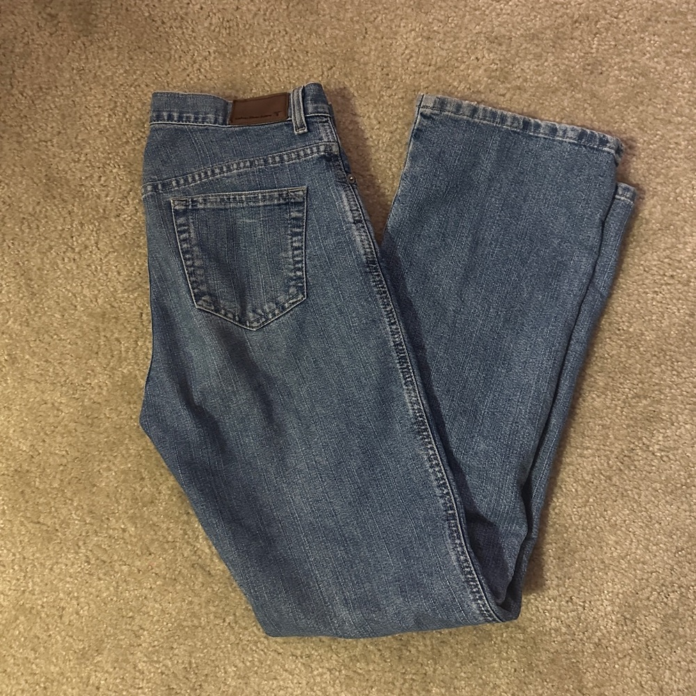 Straight leg mid ride Calvin Klein jeans